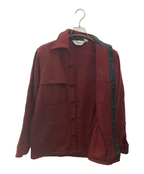WOOLRICH（ウールリッチ）WOOLRICH (ウールリッチ) マッキーノジャケット レッド サイズ:Mの古着・服飾アイテム
