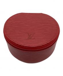 LOUIS VUITTON（ルイ ヴィトン）の古着「エピ　エクラン・ビジュー　アクセサリーケース」｜カスティリアン・ レッド