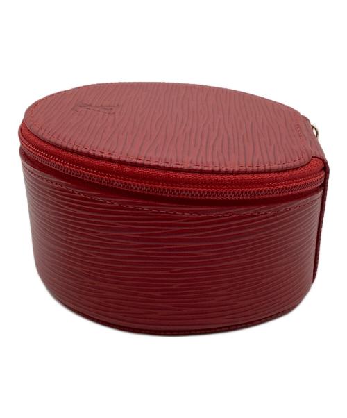 LOUIS VUITTON（ルイ ヴィトン）LOUIS VUITTON (ルイ ヴィトン) エピ　エクラン・ビジュー　アクセサリーケース カスティリアン・ レッドの古着・服飾アイテム