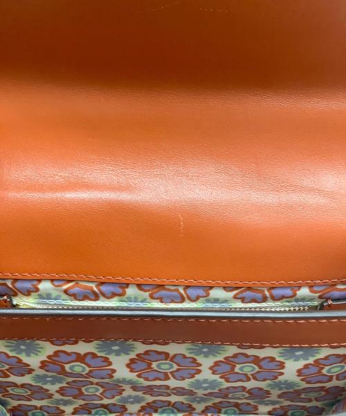 TORY BURCH（トリーバーチ）TORY BURCH (トリーバーチ) 2WAYショルダーバッグ オレンジの古着・服飾アイテム