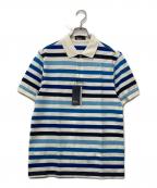 FRED PERRYフレッドペリー）の古着「ポロシャツ」｜ホワイト×ブルー