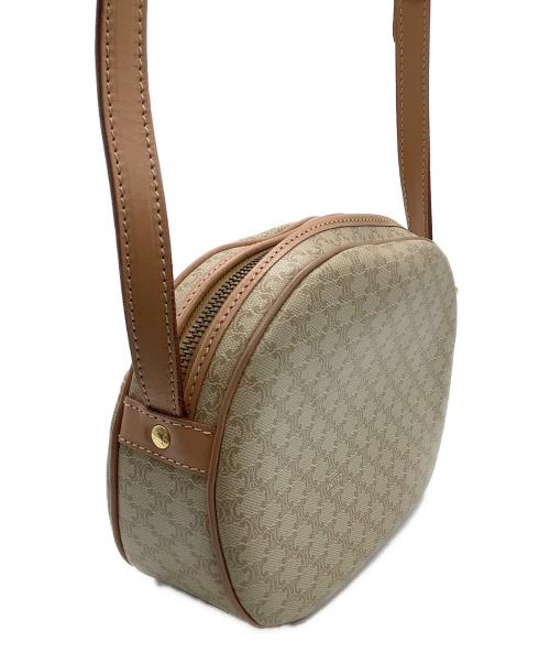CELINE（セリーヌ）CELINE (セリーヌ) ショルダーバッグ ベージュ×ブラウンの古着・服飾アイテム