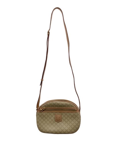 CELINE（セリーヌ）CELINE (セリーヌ) ショルダーバッグ ベージュ×ブラウンの古着・服飾アイテム