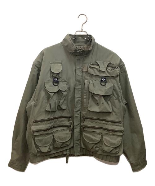 Columbia（コロンビア）Columbia (コロンビア) 2WAYフィッシングジャケット カーキ サイズ:Lの古着・服飾アイテム