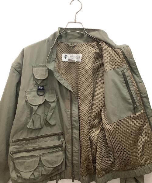 Columbia（コロンビア）Columbia (コロンビア) 2WAYフィッシングジャケット カーキ サイズ:Lの古着・服飾アイテム