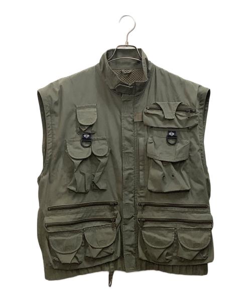 Columbia（コロンビア）Columbia (コロンビア) 2WAYフィッシングジャケット カーキ サイズ:Lの古着・服飾アイテム