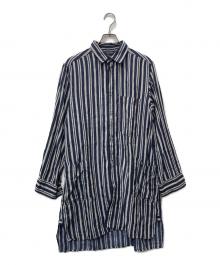 NIGEL CABOURN（ナイジェルケーボン）の古着「長袖シャツ」｜ブルー