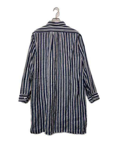 NIGEL CABOURN（ナイジェルケーボン）NIGEL CABOURN (ナイジェルケーボン) 長袖シャツ ブルー サイズ:46の古着・服飾アイテム