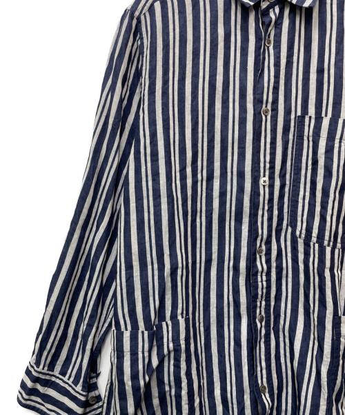 NIGEL CABOURN（ナイジェルケーボン）NIGEL CABOURN (ナイジェルケーボン) 長袖シャツ ブルー サイズ:46の古着・服飾アイテム