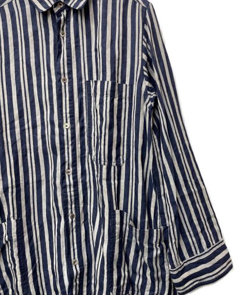 NIGEL CABOURN（ナイジェルケーボン）NIGEL CABOURN (ナイジェルケーボン) 長袖シャツ ブルー サイズ:46の古着・服飾アイテム