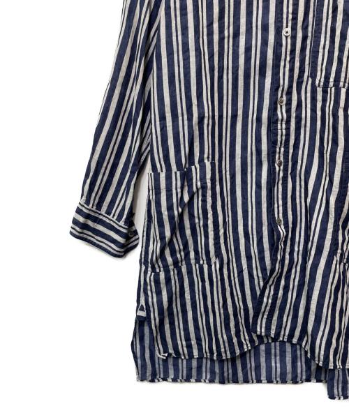 NIGEL CABOURN（ナイジェルケーボン）NIGEL CABOURN (ナイジェルケーボン) 長袖シャツ ブルー サイズ:46の古着・服飾アイテム