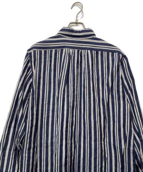 NIGEL CABOURN（ナイジェルケーボン）NIGEL CABOURN (ナイジェルケーボン) 長袖シャツ ブルー サイズ:46の古着・服飾アイテム