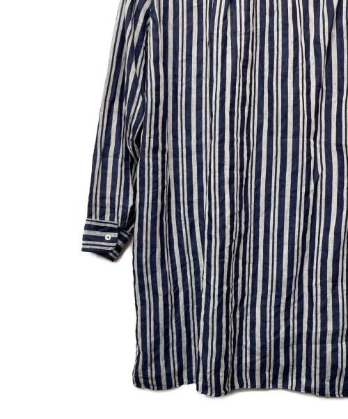 NIGEL CABOURN（ナイジェルケーボン）NIGEL CABOURN (ナイジェルケーボン) 長袖シャツ ブルー サイズ:46の古着・服飾アイテム