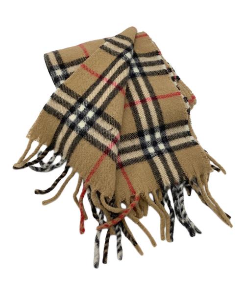 Burberry's（バーバリー）Burberry's (バーバリー) マフラー ブラウンの古着・服飾アイテム