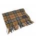 Burberry's（バーバリー）の古着「マフラー」｜ブラウン
