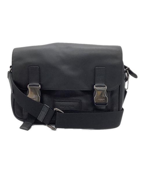 COACH（コーチ）COACH (コーチ) トラック クロスボディ　ショルダーバッグ ブラックの古着・服飾アイテム