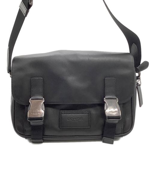 COACH（コーチ）COACH (コーチ) トラック クロスボディ　ショルダーバッグ ブラックの古着・服飾アイテム