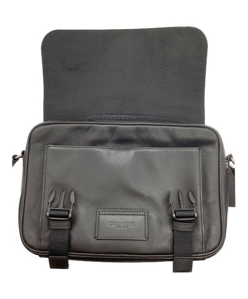 COACH（コーチ）COACH (コーチ) トラック クロスボディ　ショルダーバッグ ブラックの古着・服飾アイテム