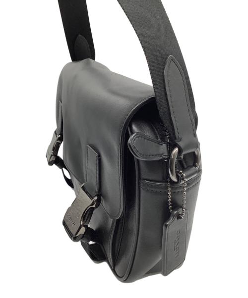 COACH（コーチ）COACH (コーチ) トラック クロスボディ　ショルダーバッグ ブラックの古着・服飾アイテム