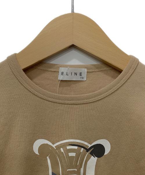 CELINE（セリーヌ）CELINE (セリーヌ) 長袖カットソー ベージュ サイズ:110の古着・服飾アイテム