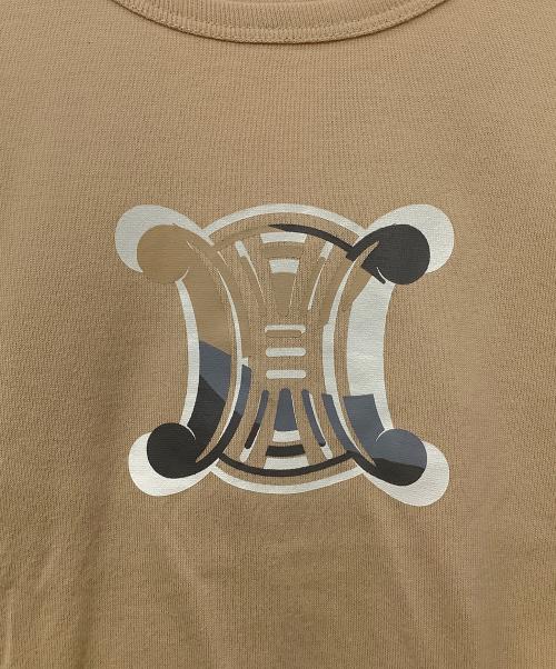 CELINE（セリーヌ）CELINE (セリーヌ) 長袖カットソー ベージュ サイズ:110の古着・服飾アイテム