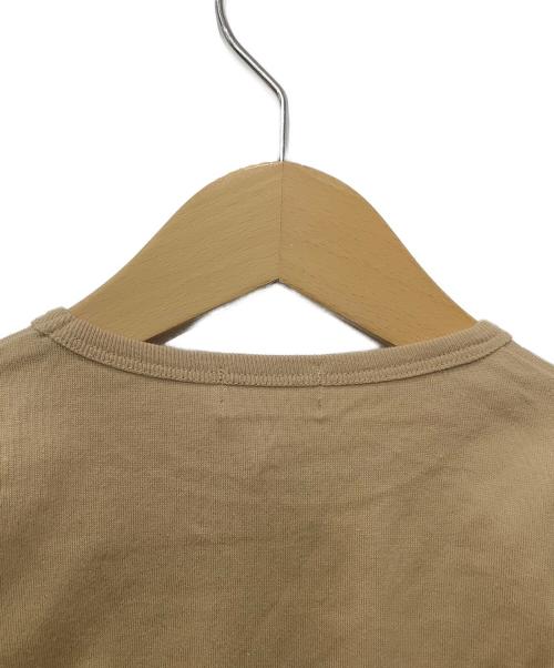 CELINE（セリーヌ）CELINE (セリーヌ) 長袖カットソー ベージュ サイズ:110の古着・服飾アイテム