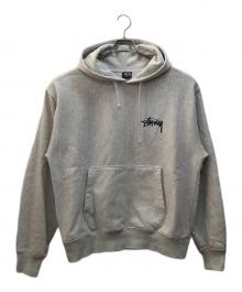 stussy（ステューシー）の古着「CLASSIC DOT HOODIE」｜グレー