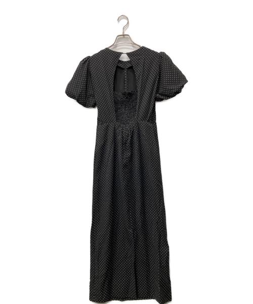 FRAY ID（フレイ アイディー）FRAY ID (フレイ アイディー) 半袖ワンピース ブラックの古着・服飾アイテム
