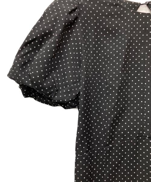 FRAY ID（フレイ アイディー）FRAY ID (フレイ アイディー) 半袖ワンピース ブラックの古着・服飾アイテム