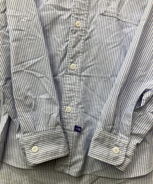 THE NORTH FACE（ザ ノース フェイス）THE NORTH FACE (ザ ノース フェイス) 長袖シャツ スカイブルー サイズ:Mの古着・服飾アイテム