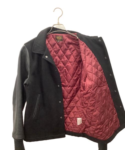 FUCT SSDD（ファクト）FUCT SSDD (ファクト) ROLL IT UP STADIUM JACKET ブラック サイズ:Mの古着・服飾アイテム