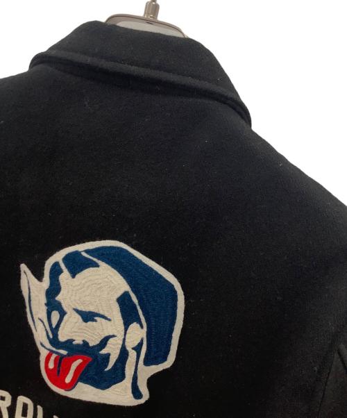 FUCT SSDD（ファクト）FUCT SSDD (ファクト) ROLL IT UP STADIUM JACKET ブラック サイズ:Mの古着・服飾アイテム