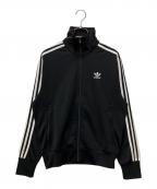 adidasアディダス）の古着「トラックジャケット」｜ブラック