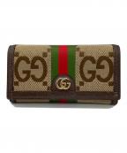 GUCCIグッチ）の古着「長財布」｜ベージュ