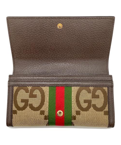 GUCCI（グッチ）GUCCI (グッチ) 長財布 ベージュの古着・服飾アイテム