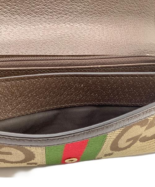 GUCCI（グッチ）GUCCI (グッチ) 長財布 ベージュの古着・服飾アイテム