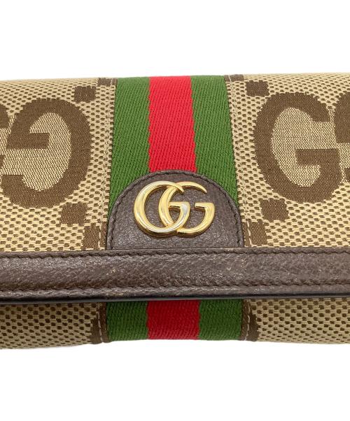GUCCI（グッチ）GUCCI (グッチ) 長財布 ベージュの古着・服飾アイテム