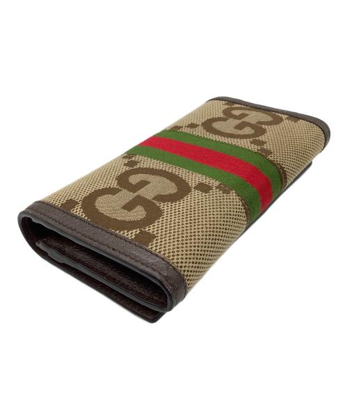 GUCCI（グッチ）GUCCI (グッチ) 長財布 ベージュの古着・服飾アイテム