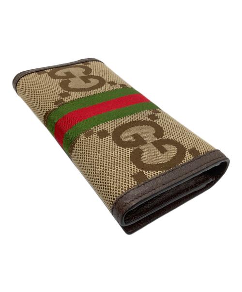 GUCCI（グッチ）GUCCI (グッチ) 長財布 ベージュの古着・服飾アイテム