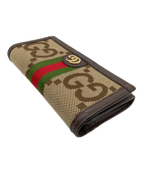 GUCCI（グッチ）GUCCI (グッチ) 長財布 ベージュの古着・服飾アイテム