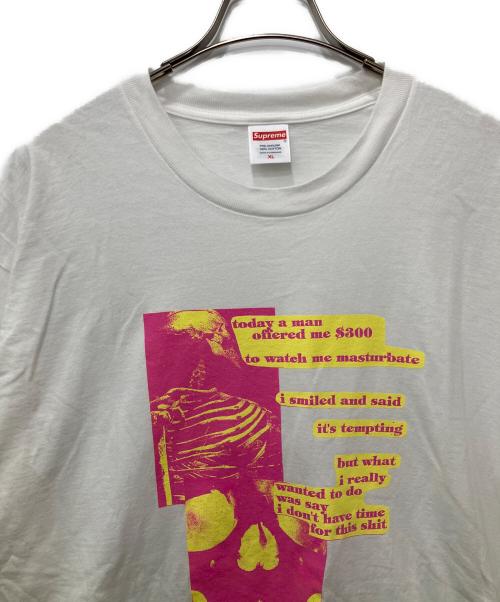 SUPREME（シュプリーム）SUPREME (シュプリーム) プリントTシャツ ホワイト サイズ:XLの古着・服飾アイテム