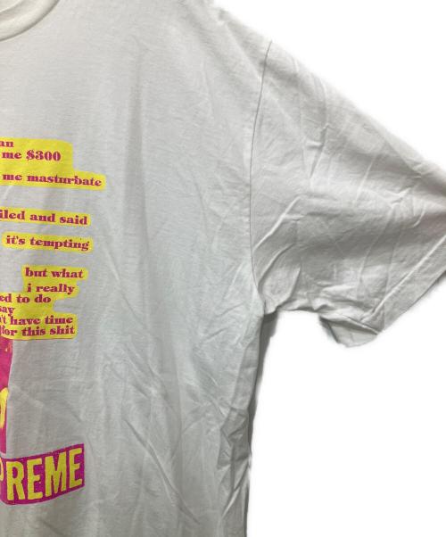 SUPREME（シュプリーム）SUPREME (シュプリーム) プリントTシャツ ホワイト サイズ:XLの古着・服飾アイテム