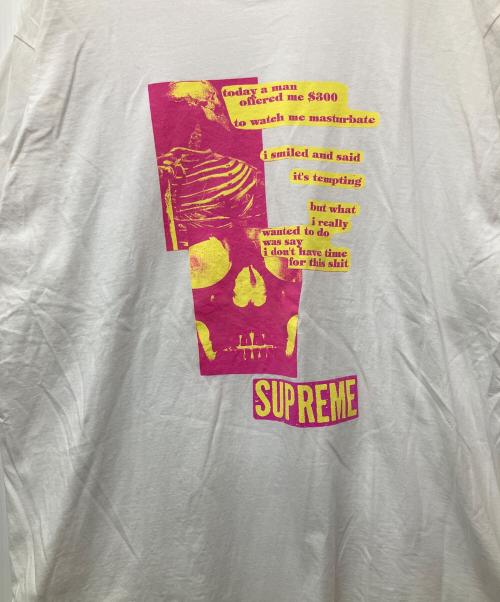 SUPREME（シュプリーム）SUPREME (シュプリーム) プリントTシャツ ホワイト サイズ:XLの古着・服飾アイテム