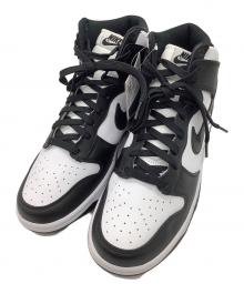 NIKE（ナイキ）の古着「Nike Dunk High "Championship White"　ハイカットスニーカー」｜ホワイト×ブラック