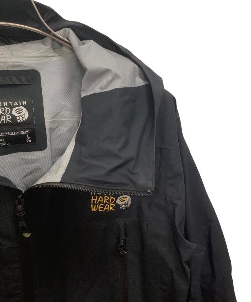 MOUNTAIN HARD WEAR（マウンテンハードウェア）MOUNTAIN HARD WEAR (マウンテンハードウェア) マウンテンパーカー ブラック サイズ:Lの古着・服飾アイテム
