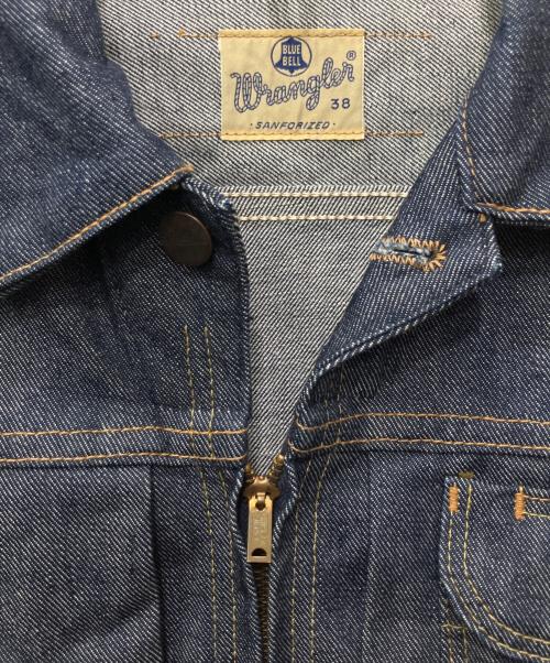 Wrangler（ラングラー）Wrangler (ラングラー) THE REAL McCOY'S (ザ・リアルマッコイズ) デニムジャケット インディゴ サイズ:38の古着・服飾アイテム