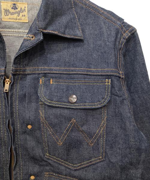 Wrangler（ラングラー）Wrangler (ラングラー) THE REAL McCOY'S (ザ・リアルマッコイズ) デニムジャケット インディゴ サイズ:38の古着・服飾アイテム