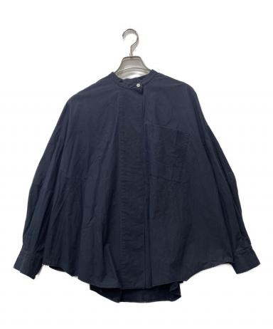 中古・古着通販】ENFOLD (エンフォルド) HEXAGON SHIRT ネイビー