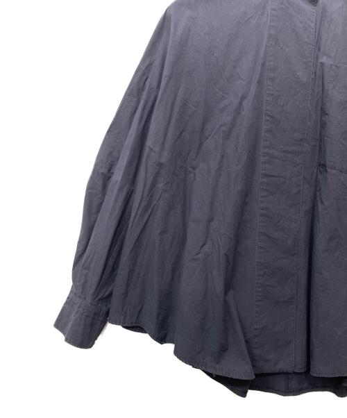 ENFOLD（エンフォルド）ENFOLD (エンフォルド) HEXAGON SHIRT ネイビー サイズ:38の古着・服飾アイテム