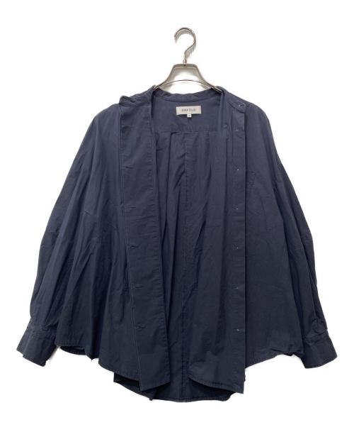 ENFOLD（エンフォルド）ENFOLD (エンフォルド) HEXAGON SHIRT ネイビー サイズ:38の古着・服飾アイテム